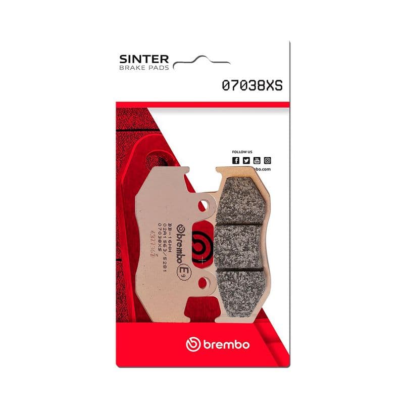 set placute frana,frana disc BREMBO PRIME - Sinter - XS 07038XS
