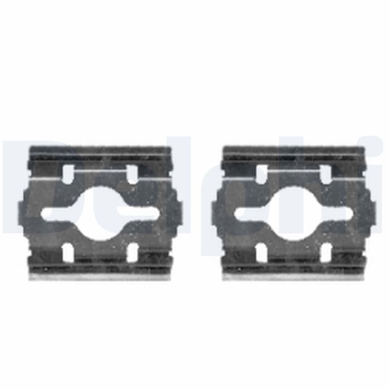 Set accesorii, placute frana DELPHI LX0409
