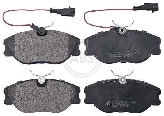 set placute frana,frana disc ABS 36800