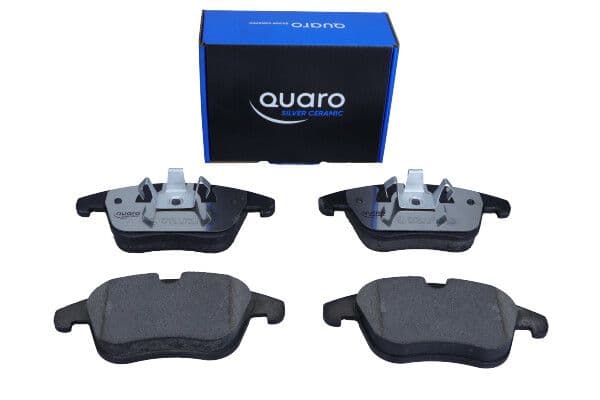 set placute frana,frana disc QUARO SILVER CERAMIC QP5250C