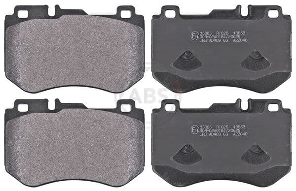 set placute frana,frana disc ABS 35065