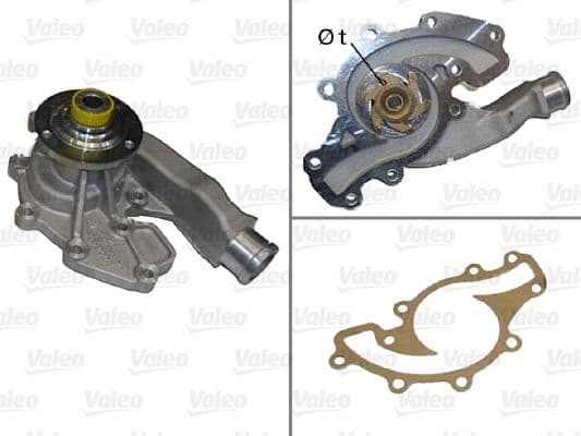 Pompă de apă, răcire motor VALEO 506829