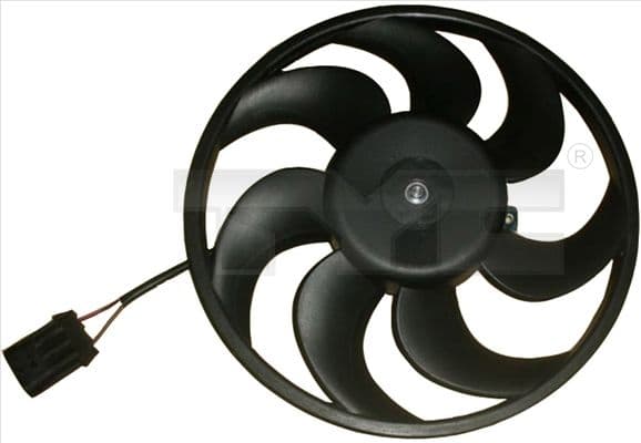 Ventilator, radiator TYC 825-0033