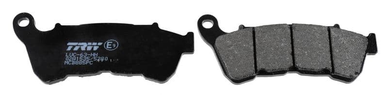 set placute frana,frana disc TRW MCB885PC