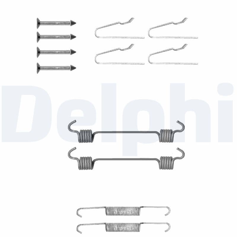 set accesorii, saboti frana parcare DELPHI LY1306