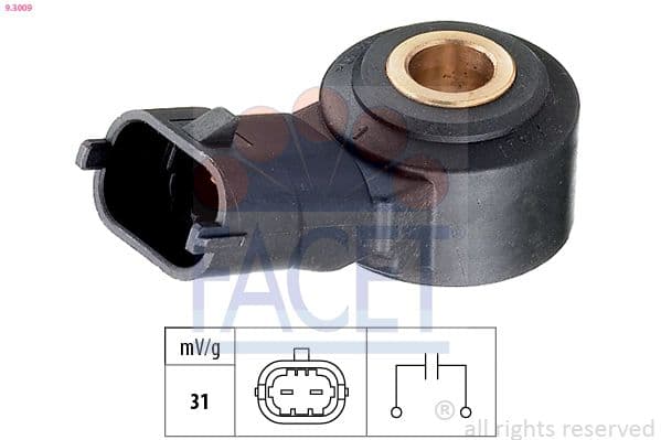 Senzor batai FACET Made in Italy - OE Equivalent 9.3009