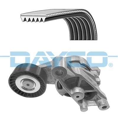 Set curea transmisie cu caneluri DAYCO KPV272