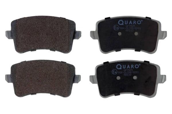 set placute frana,frana disc QUARO QP7525
