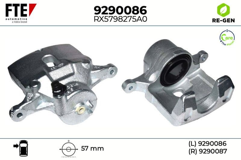 Etrier frana FTE 9290086