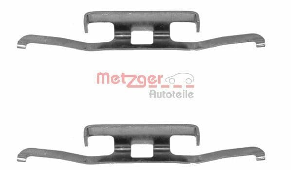 Set accesorii, placute frana METZGER AUTOTEILE 109-1098
