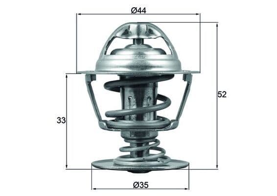 termostat,lichid racire MAHLE BEHR TX 173 88D