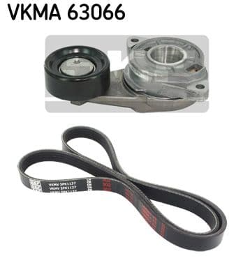Set curea transmisie cu caneluri SKF VKMA 63066