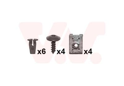 Set montaj, aripa laterala VAN WEZEL 5894796