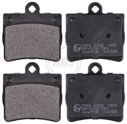 set placute frana,frana disc ABS 37006
