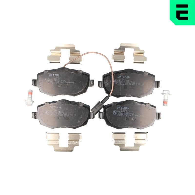 set placute frana,frana disc OPTIMAL BP-12333