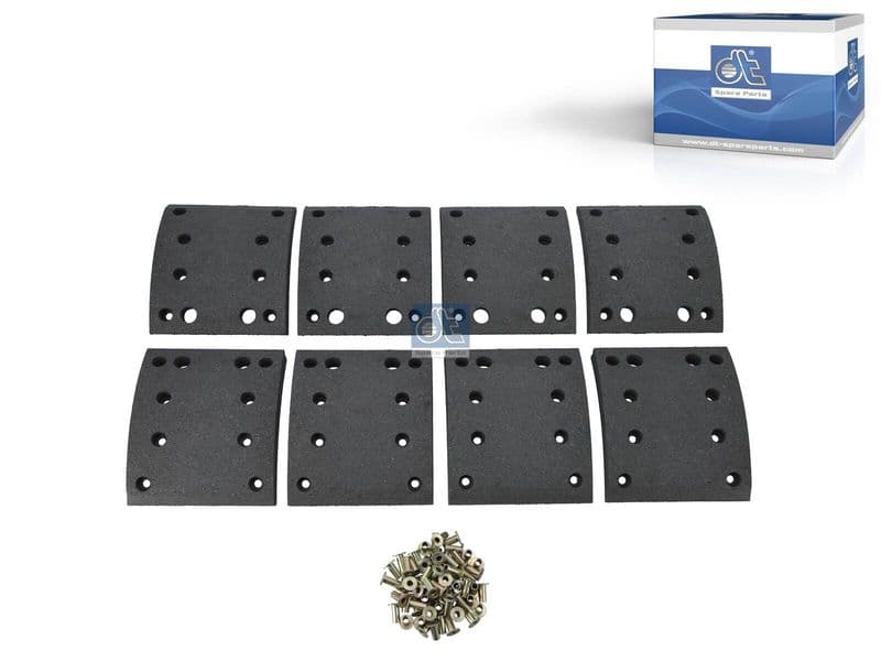 Set garnituri de frictiune, frana tambur DIESEL TECHNIC 4.91136