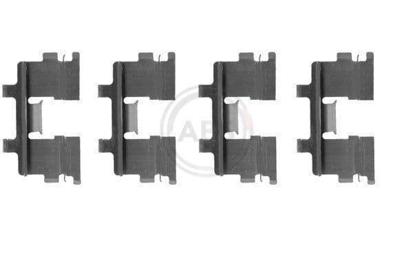 Set accesorii, placute frana ABS 1015Q