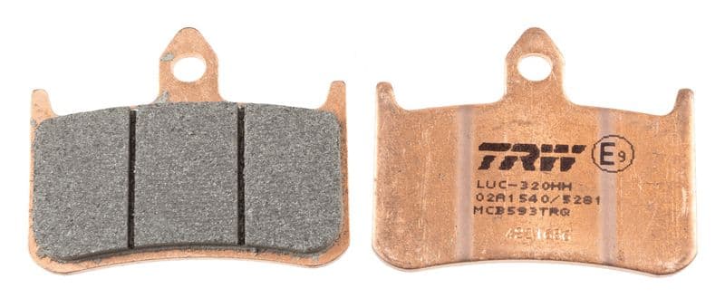 set placute frana,frana disc TRW MCB593TRQ