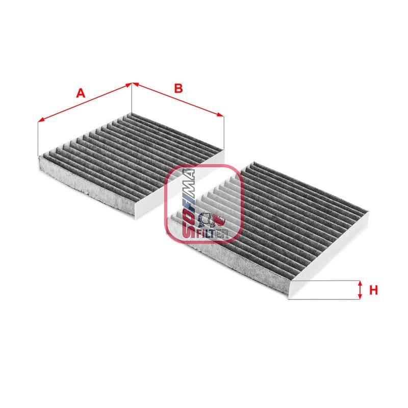 Filtru, aer habitaclu SOFIMA S 4241 CA