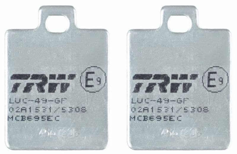 set placute frana,frana disc TRW Organic Eco MCB695EC