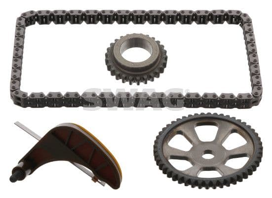 Set lant, antrenare pompa ulei SWAG Standard Medium Kit 30 94 9090