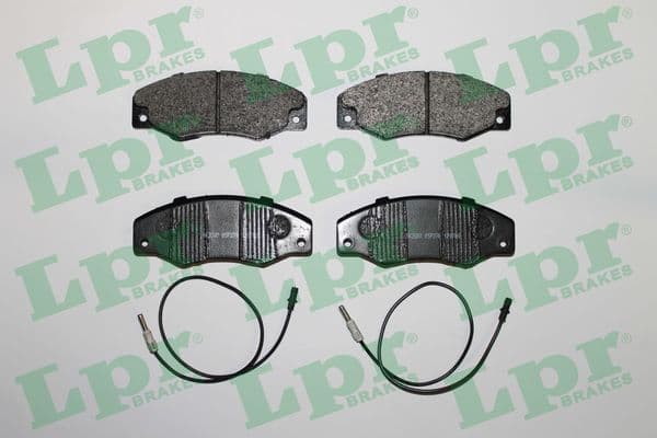 set placute frana,frana disc LPR 05P276
