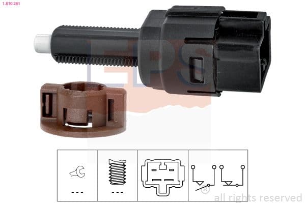 Comutator lumini frana EPS Made in Italy - OE Equivalent 1.810.261