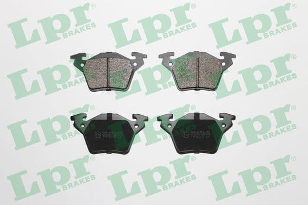 set placute frana,frana disc LPR 05P948