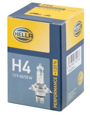 Bec, far faza lunga HELLA PERFORMANCE UP TO 120% 8GJ 223 498-021