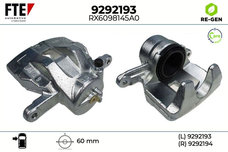 Etrier frana FTE 9292193