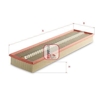 Filtru aer SOFIMA S 3498 A