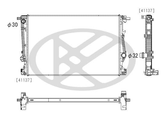 Radiator, racire motor KOYORAD PL333103