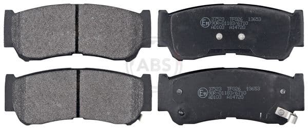 set placute frana,frana disc ABS 37523