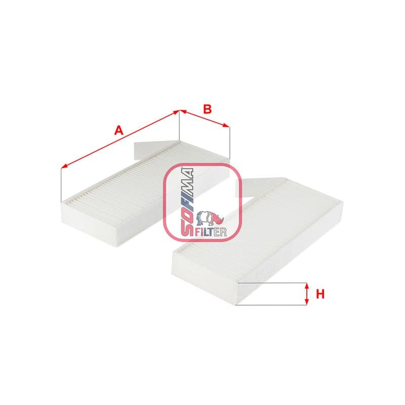 Filtru, aer habitaclu SOFIMA S 3277 C