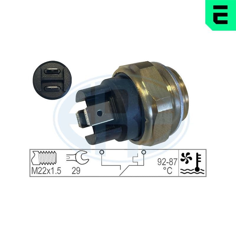 Comutator temperatura, ventilator radiator ERA 330291