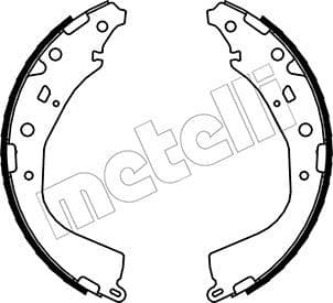 Set saboti frana METELLI 53-0447