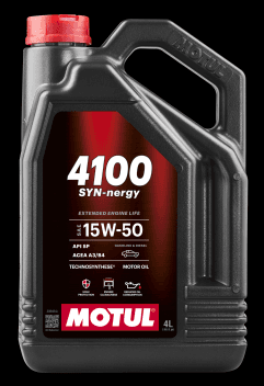 Ulei de motor MOTUL 4100 SYN-nergy 15W-50 4L