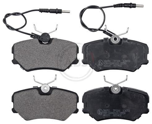 set placute frana,frana disc ABS 36651