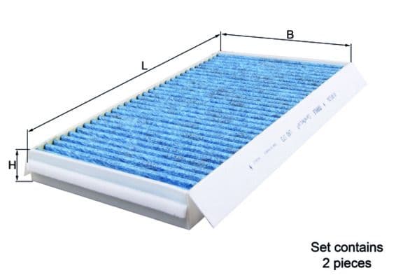 Filtru, aer habitaclu MAHLE CareMetix® LAO 173/S