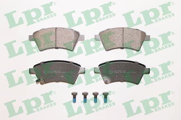 set placute frana,frana disc LPR 05P1245