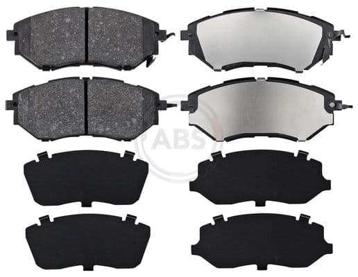 set placute frana,frana disc A.B.S. 37502