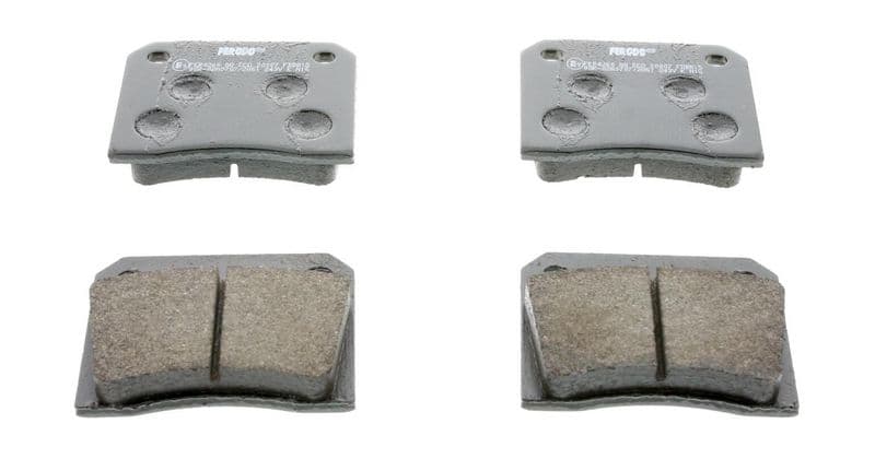set placute frana,frana disc FERODO PREMIER ECO FRICTION FDB815