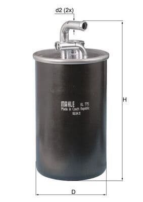 filtru combustibil MAHLE KL 775
