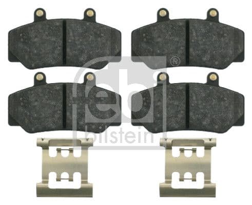 set placute frana,frana disc FEBI BILSTEIN 16211