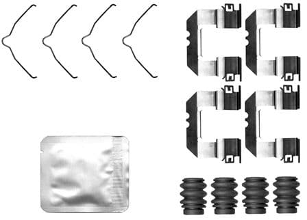 Set accesorii, placute frana TEXTAR 82563500
