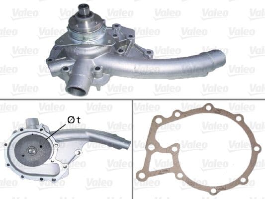 Pompă de apă, răcire motor VALEO 506639