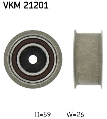 Rola ghidare/conducere, curea distributie SKF VKM 21201