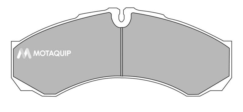 set placute frana,frana disc MOTAQUIP LVXL685