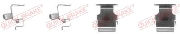 Set accesorii, placute frana QUICK BRAKE 109-1673