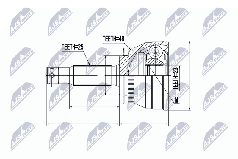 Set articulatie, planetara NTY NPZ-HY-503